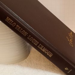 LOUIS L'AMOUR "MiloTalon" Leatherette Western Book