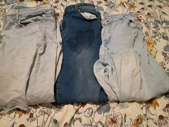 Lot of 3 Women's Denim Jeans size 16