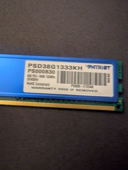 Patriot RAM, DDR3