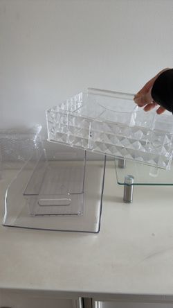Acrylic transparent storage display