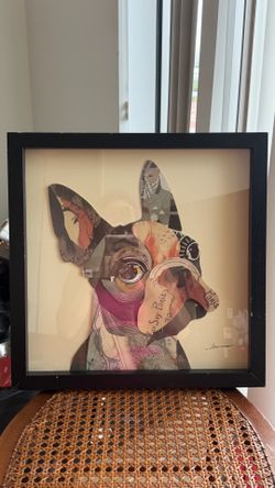French Bulldog Wall Art / Framed Collage
