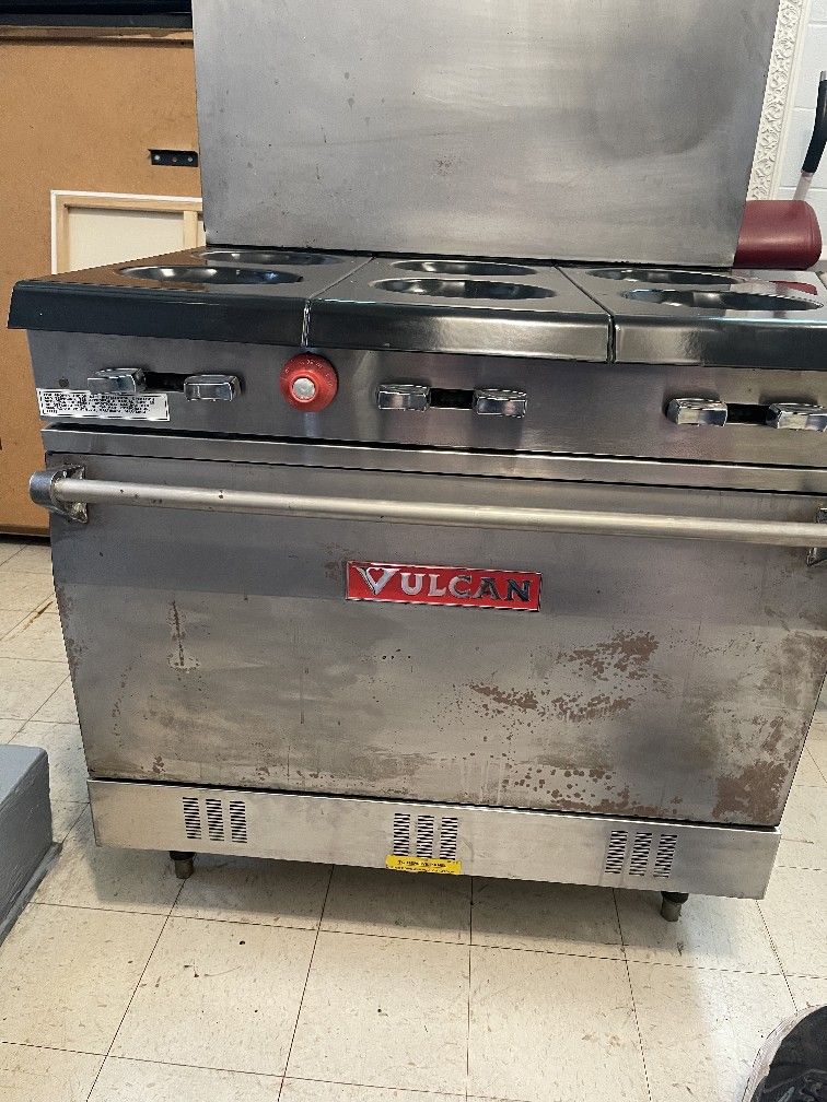 Vulcan 6 Burner Gas Stove