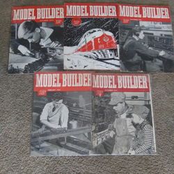 VINTAGE MODEL BUILDER MAGAZINES