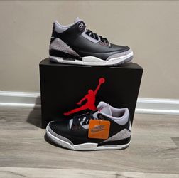 Jordan 3 Black Cement