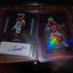 Sign Caleb Martin card and a Chris olave number out 75