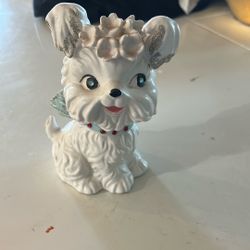 Small Dog Bank Vintage