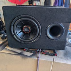JBL S2-1024SS SERIES II 1000 WATTS 10" SELECTABLE 2 OR 4 OHM SUBWOOFER ENCLOSURE