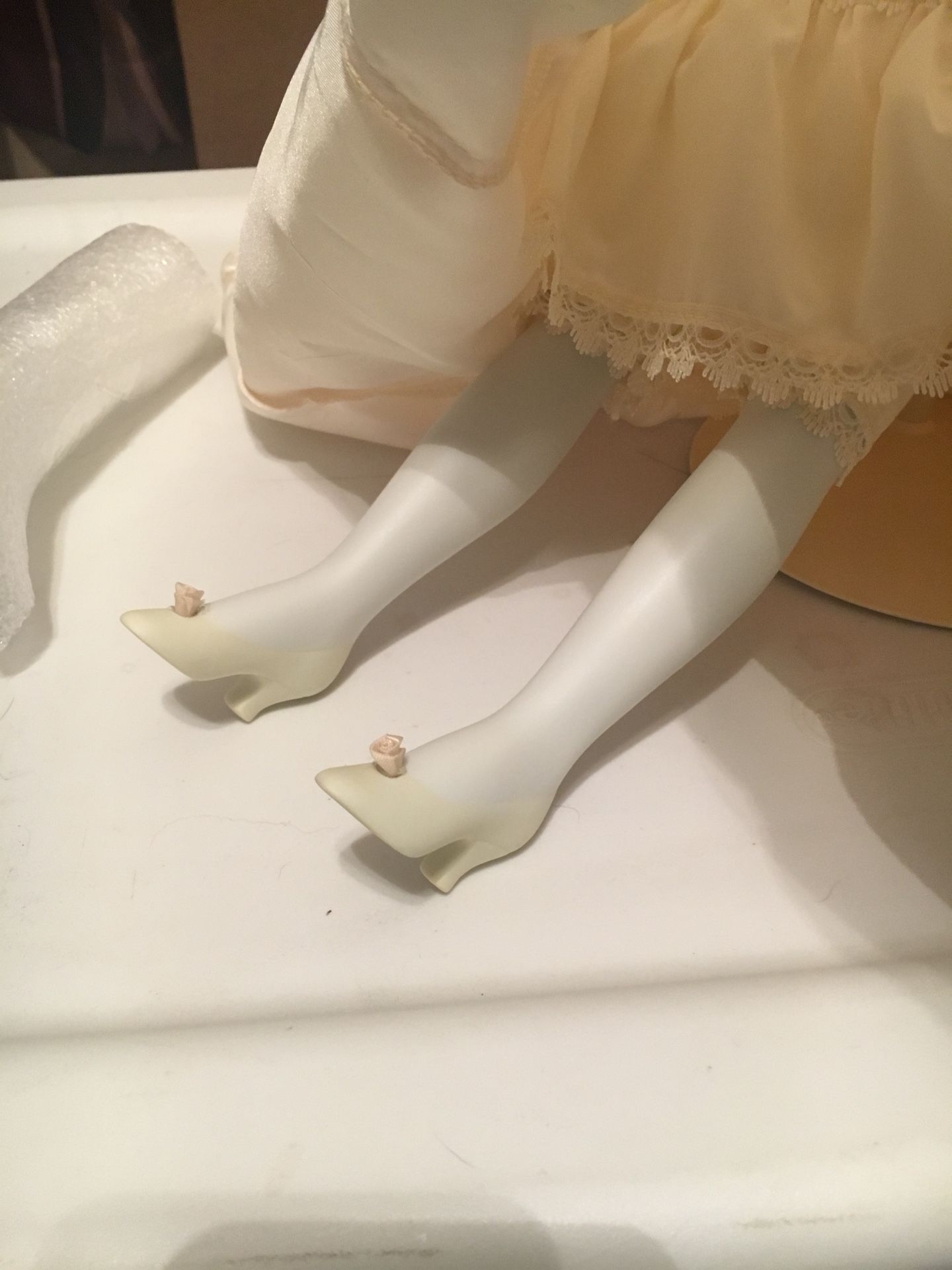 Gibson Girl Porcelain Bride Doll