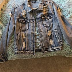 Women’s Jean jacket new nvr worn