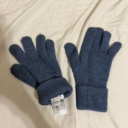 universal glove blue color uniqlo