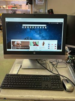 Hp proOne 600 G2 21.5 inch desktop computer non touch AIO all in one I5-6500 @ 3.20 GHZ  12GB RAM - 500GB HARD DRIVE  Windows 11 pro.