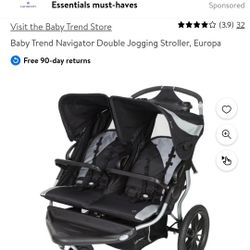 2 Seat Jogging Stroller by Baby Trend