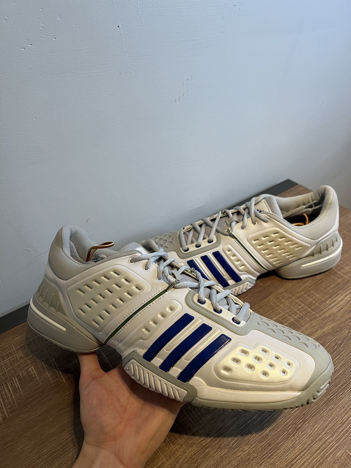 RARE 2011 ADIDAS BARRICADE TENNIS SHOES MEN'S SIZE 15 MODEL G40429 Sneakers