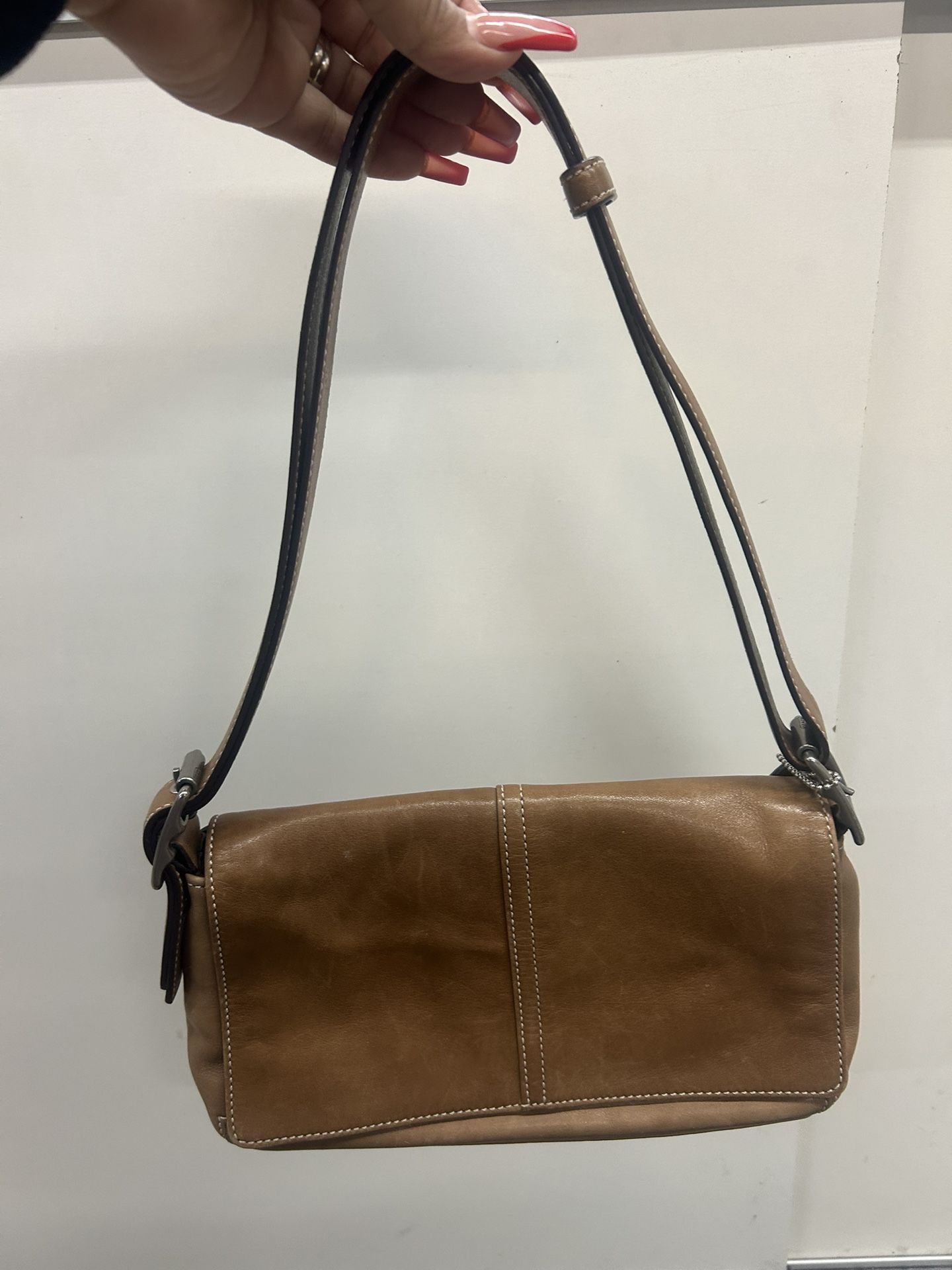 Vtg Leather Coach