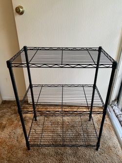 METAL SHELVES/STORAGE