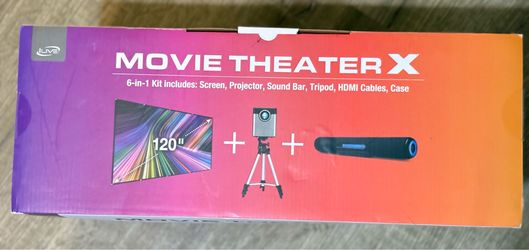 Movie theater X projector