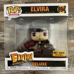 Elvira Deluxe Funko Pop Hot Topic LE