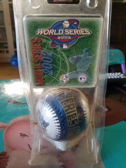 Authentic world series 2002 Angels baseball