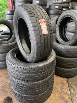275/55R20 MICHELIN DEFENDER LTX full set