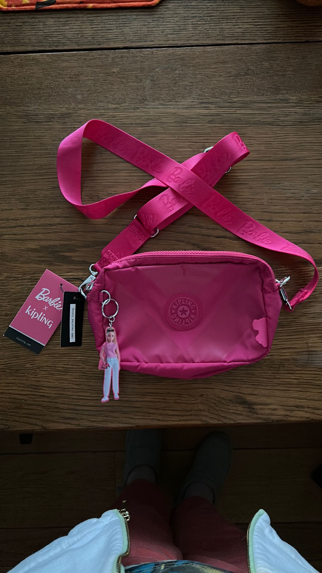 Kipling Barbie Purse - Pink