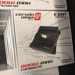 Cerwin Vega 2 Channel Amp 800 Watts