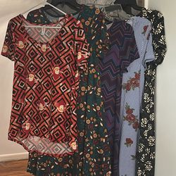 LuLaRoe Dresses. Med And Small   