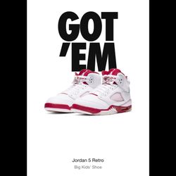 Jordan 5 Pink Foam