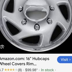 PREMIUM DEALER QUALITY FORD  ECONOLINE 16” HUBCAPS NEW IN BOX $60/COPAS FORD ECONOLINE NUEVOS EN CAJA