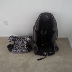 Infant car seat and booster