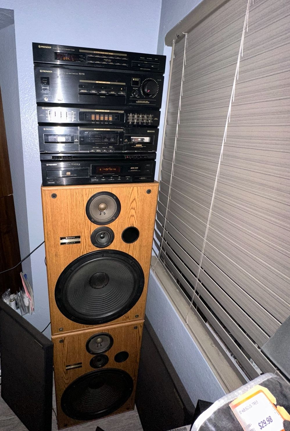 Pioneer Radio Receiver CD Player Speakers 