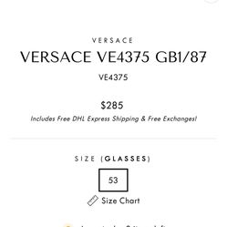 Versace Sunglasses