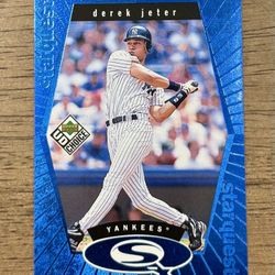 1999 UD Choice Baseball Starquest Blue Derek Jeter #SQ4 Yankees