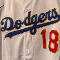 Dodgers Yamamoto jersey #18 brand new 2XL