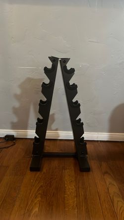 Dumbbell weight rack