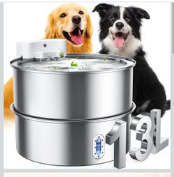 Meowant Stainless Steel Water Fountain