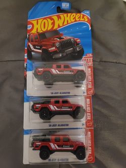 Jeep Gladiator Red Edition. 5 Dollars Each
