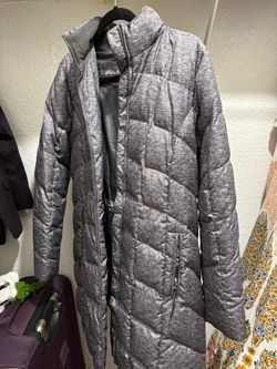 Eddie Bauer Long Quilted Winter Coat