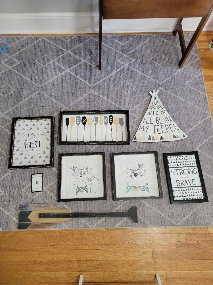 Woodland Kids Wall Decoration