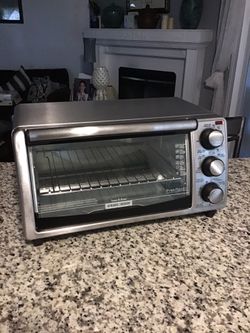 BLACK+DECKER TO1373SSD 4 Slice Stainless Steel Toaster Oven - Silver . New Condition. eBay Sell For $99