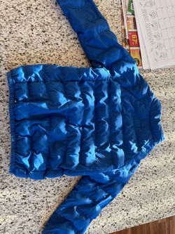 Blue Puffer Jacket 4T