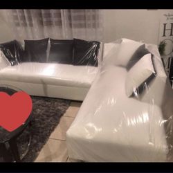 L Sectional Furniture Pillows Included. Brand New