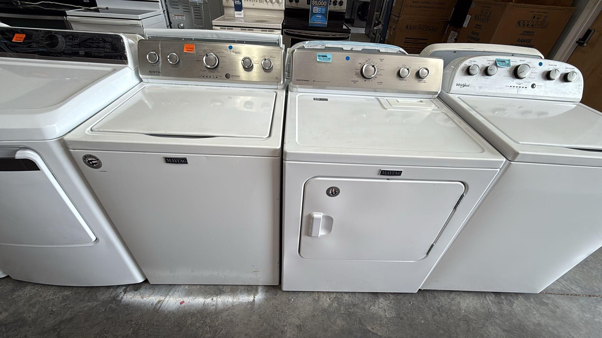 Washer And Dryer