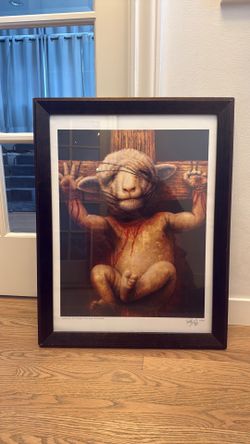 Paul Booth Print with frame