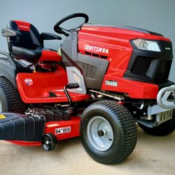 Brand new CRAFTSMAN T4400 54-in Fabricated deck. Kawasaki engine 24 -HP V-twin Gas Riding lawn mower  Model #: CM14AHA6ZMA93