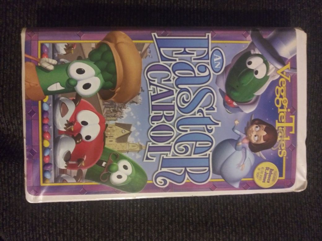 Veggie Tales Easter Carol VHS