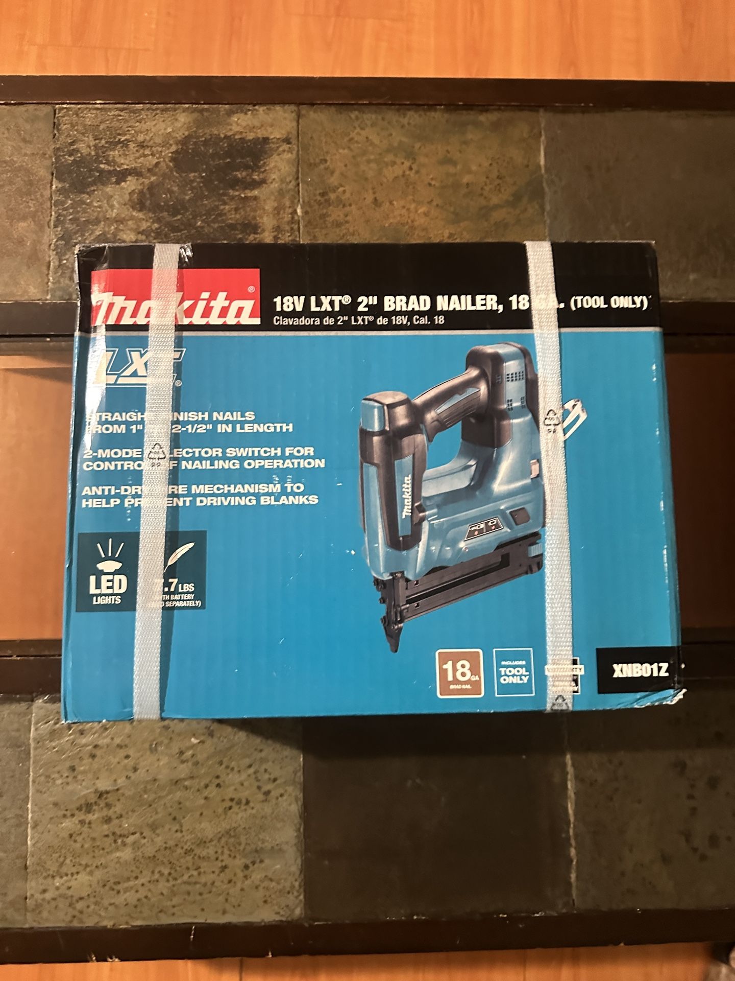 Makita 18V LXT Lithium-Ion Cordless 2” Brad Nailer