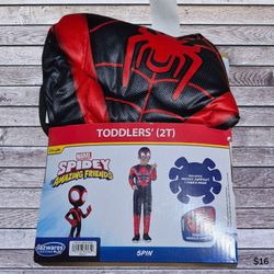 Marvel Spidey Amazing Friends Spin Costume Toddler 2T
