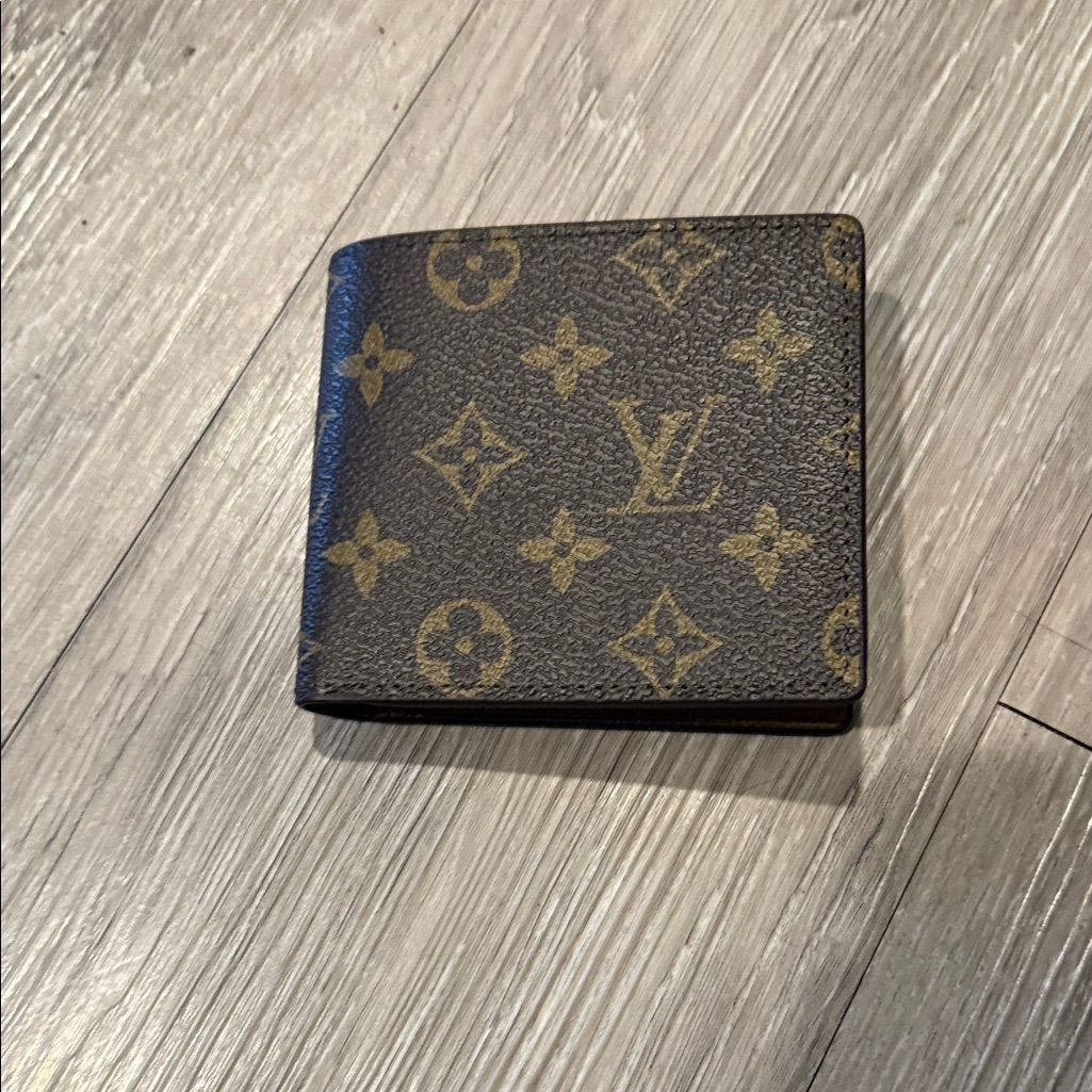 Gold And Brown Louis Vuitton Wallet