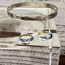 Mexico Taxco bracelet & earrings set