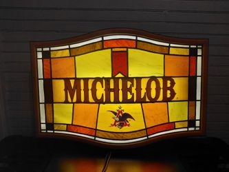 Lighted beer sign